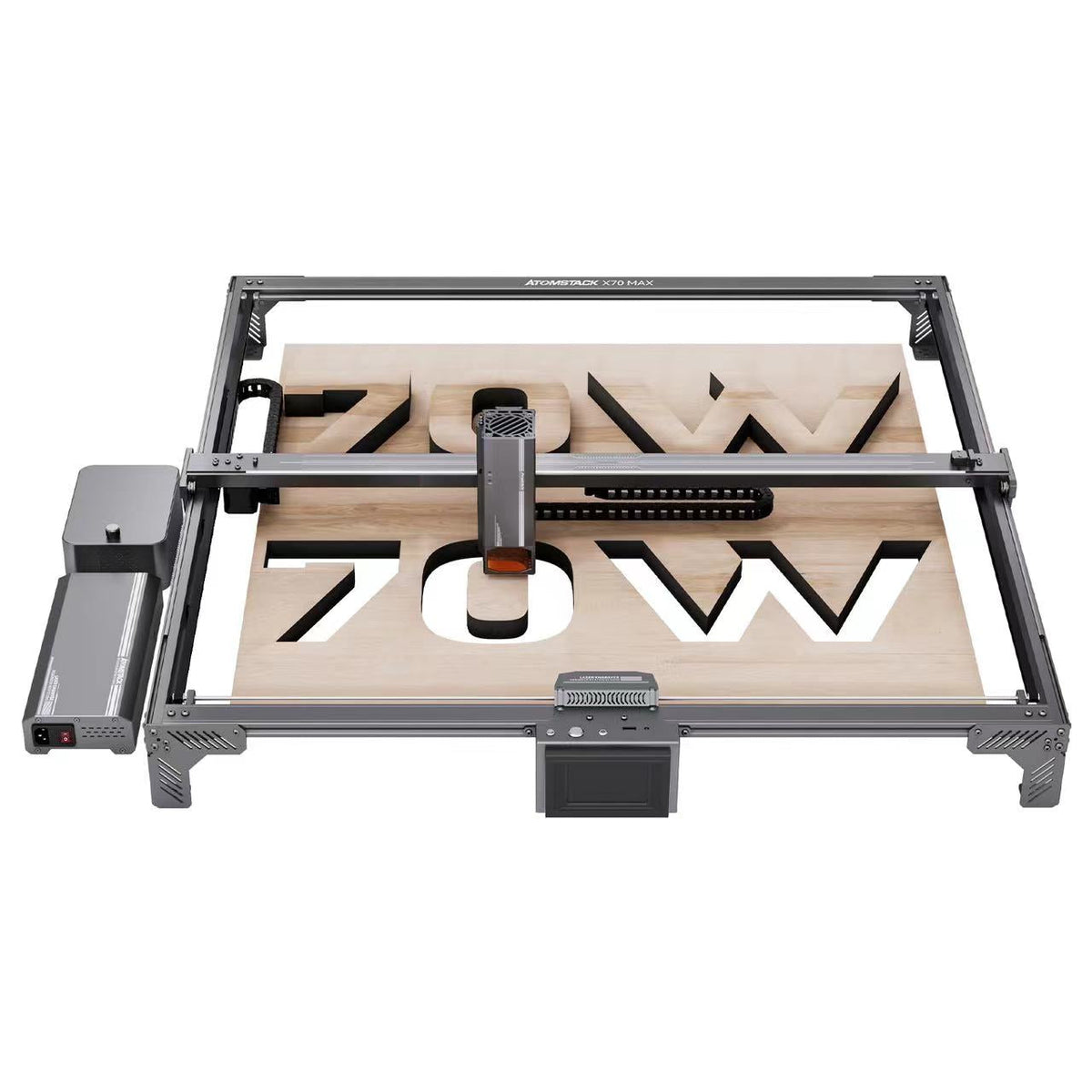 Atomstack A70/X70 Max: 360W Découpe Laser F60 Kit d'assistance Aérienne 850*800MM Taille de Gravure